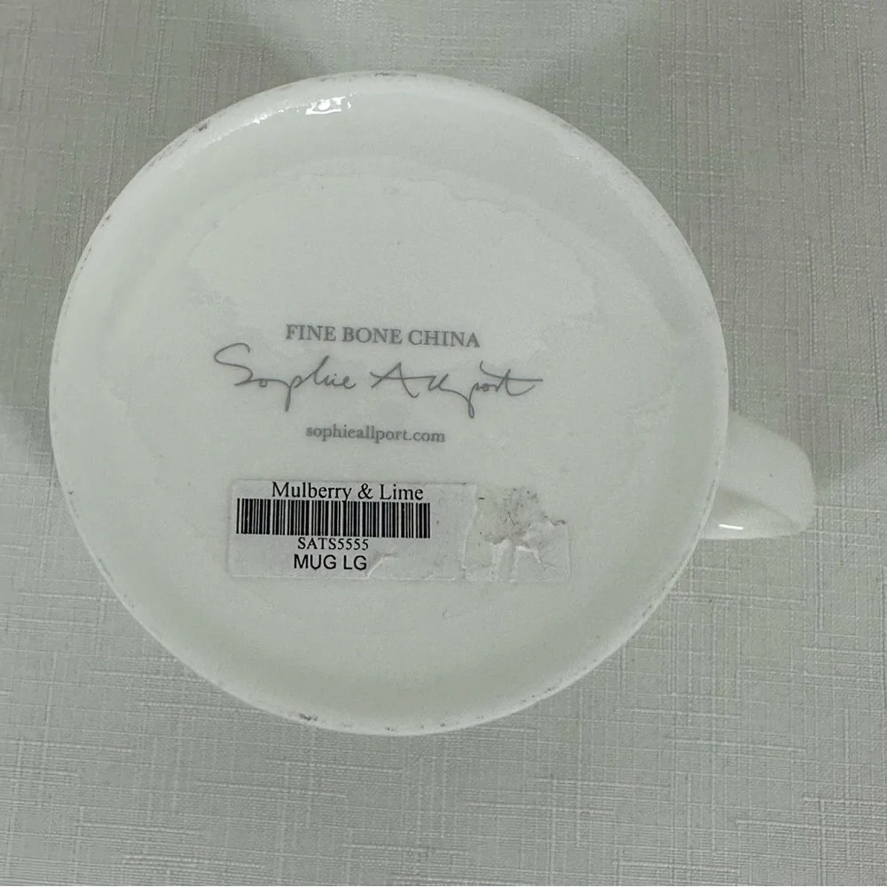 Sofie Allport Purrfect Rows of Cats Fine Bone China Mug